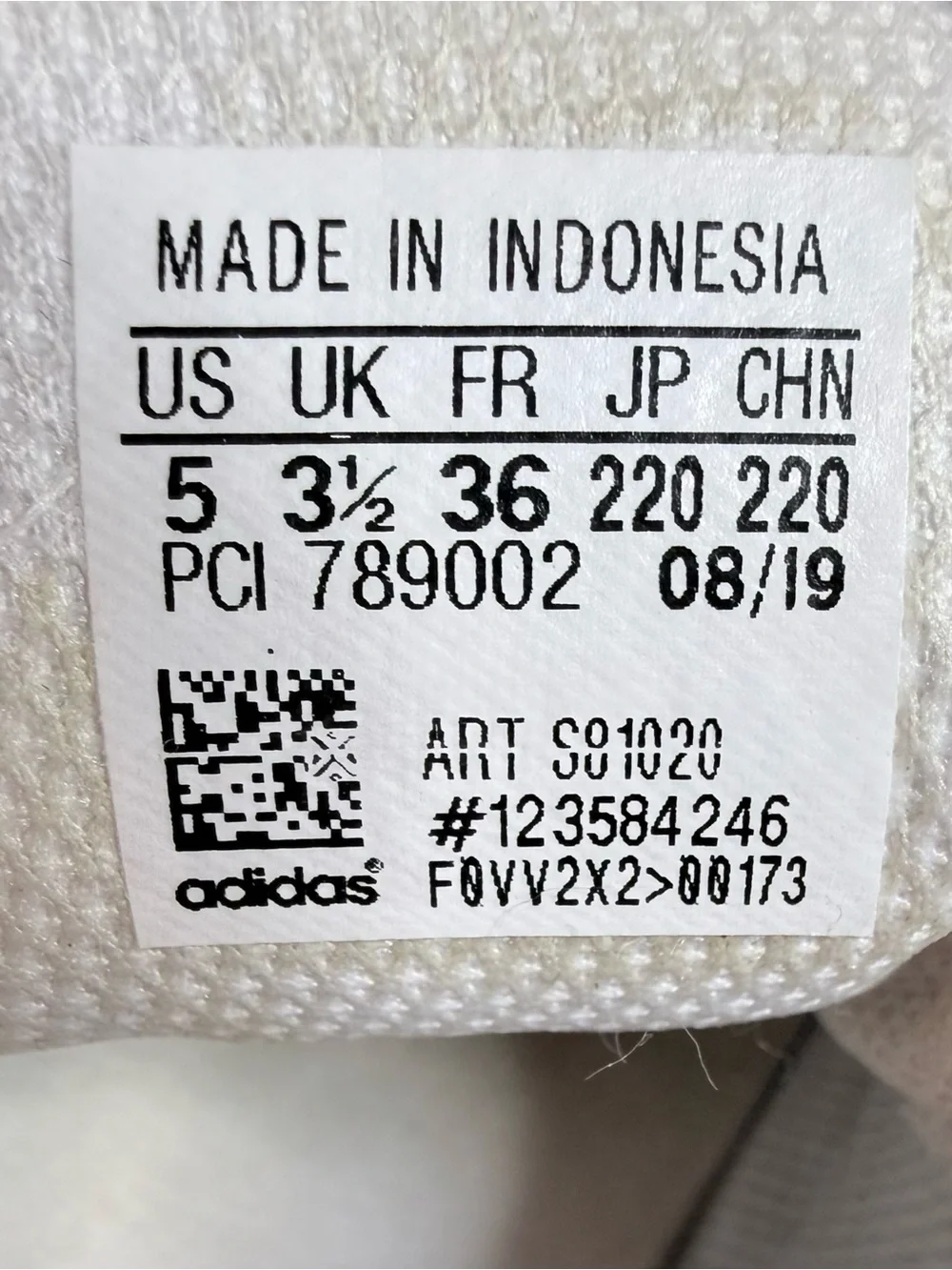 Adidas Youth Stan Smith Shoes Size 5 Sneakers White Kids Lace up